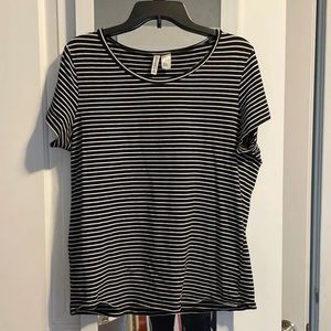 Black and White Stripped Shirt